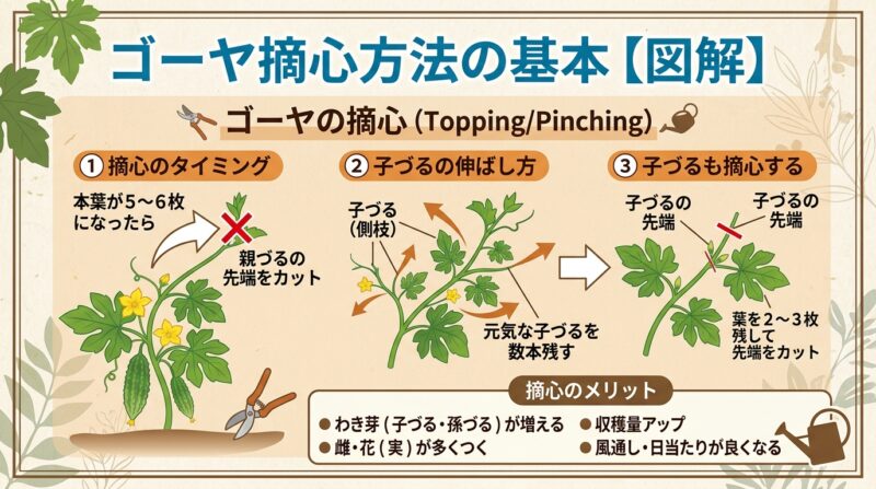 ゴーヤ - Illustrated guide for basic